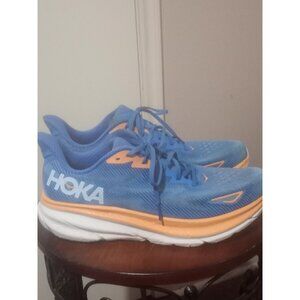Hoka One One Clifton 9 Men's US Size 13D Coastal Sky Running Shoes 1127895 CSAA